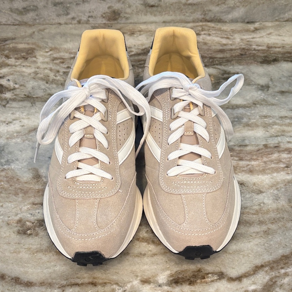 Tretorn Beige and White Athletic Shoes - Picture 6 of 9